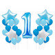 1st Birthday Balloon Decorations Set - 25 pcs
